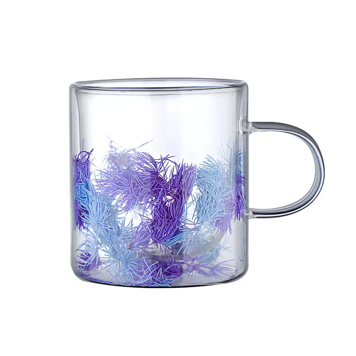 Brisa Artisan Double-Walled Glass Mug