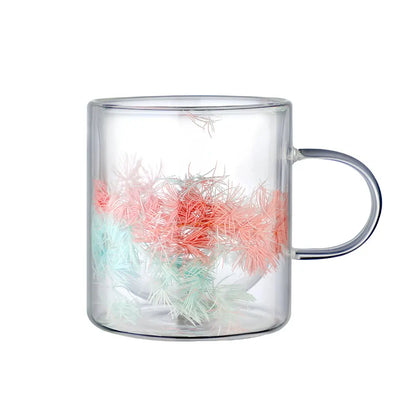 Brisa Artisan Double-Walled Glass Mug