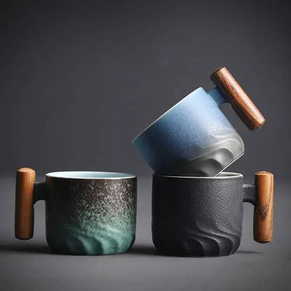 Handcrafted Rustic Ceramic Coffee Mugs