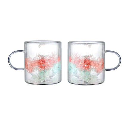 Brisa Artisan Double-Walled Glass Mug